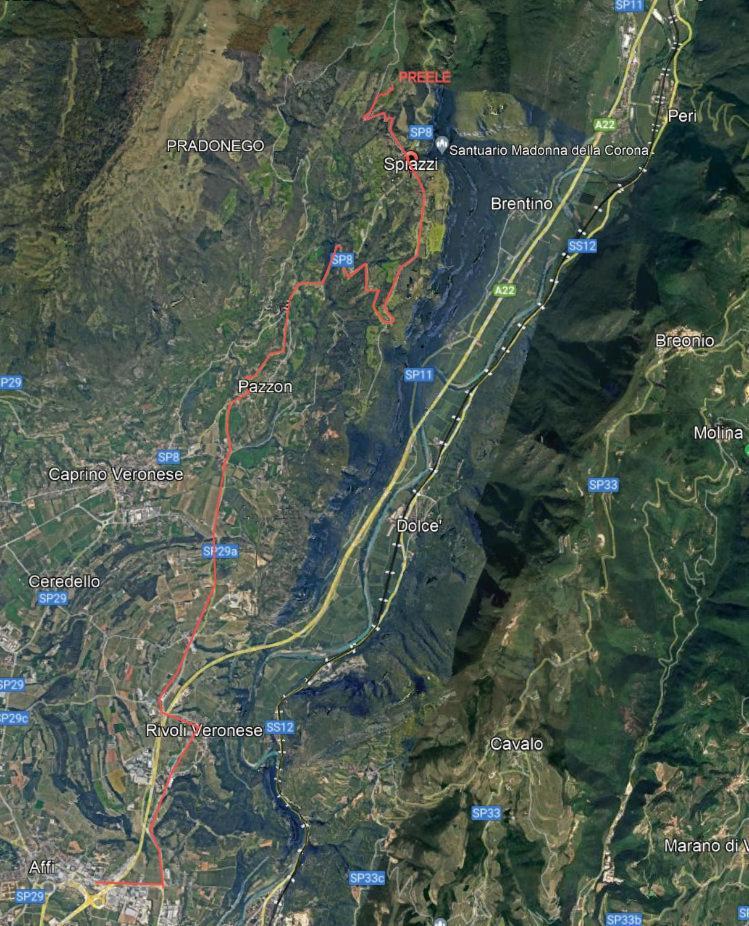 Agriturismo Preele Villa Ferrara di Monte Baldo Esterno foto